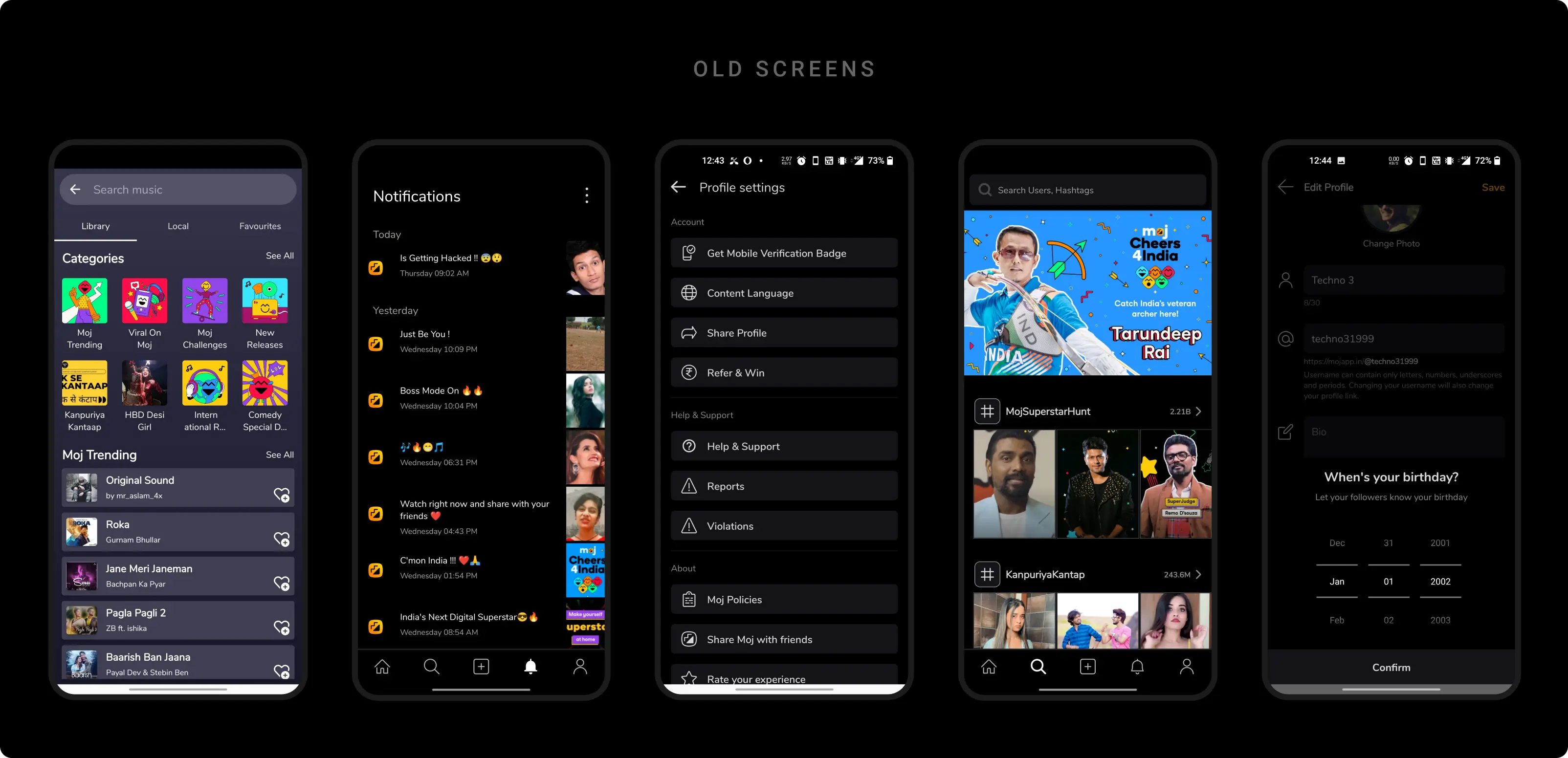 Inconsistent Palette
